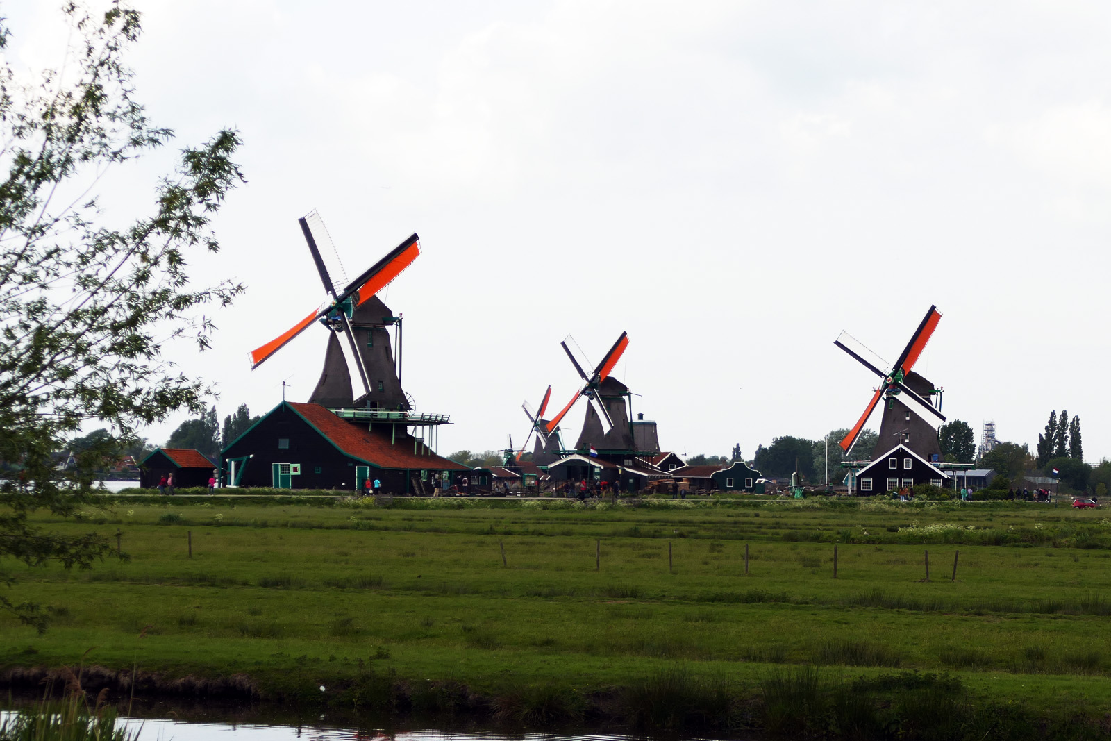 Holländische Windmühlen