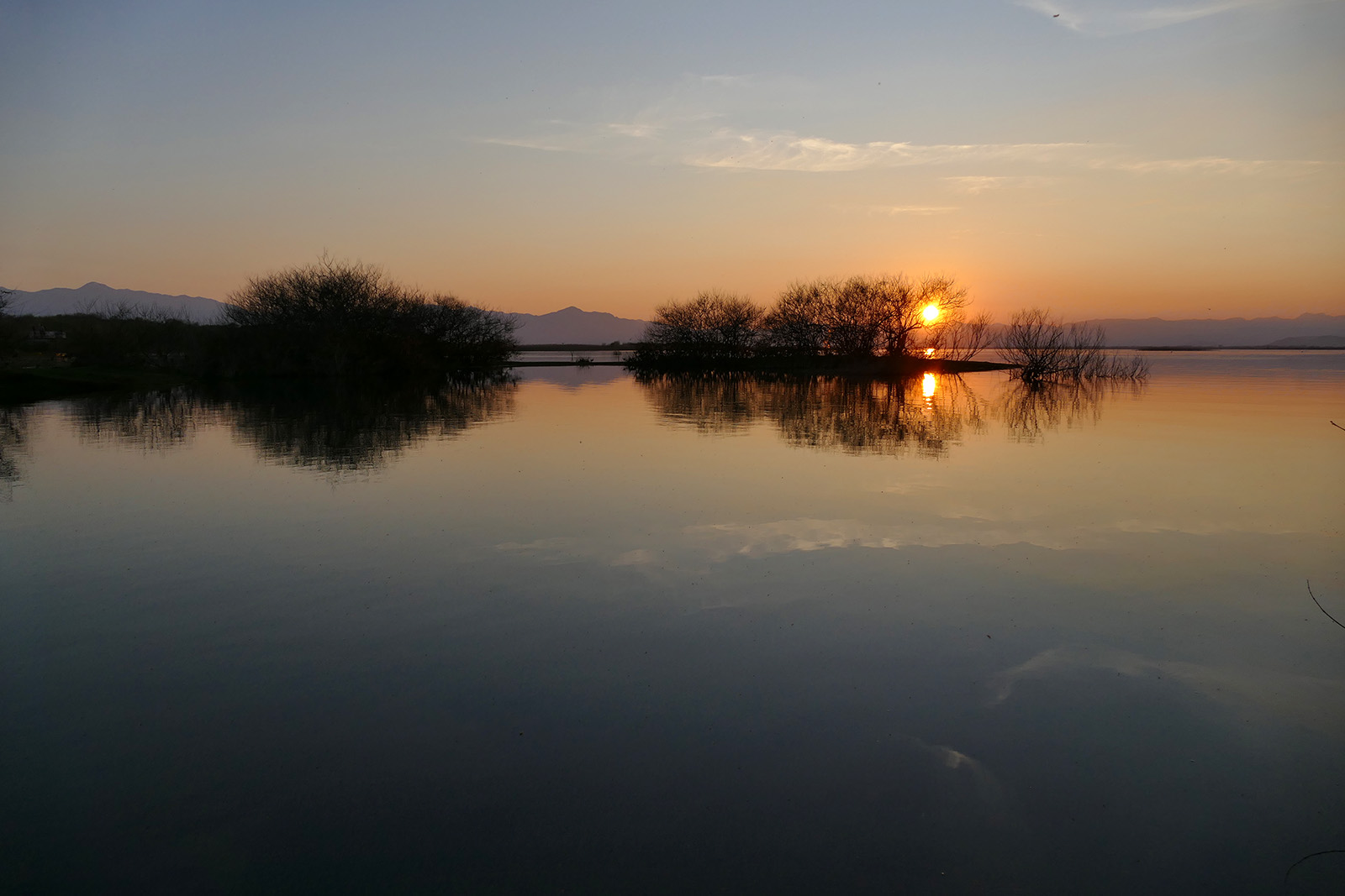 Sonnenuntergang am See